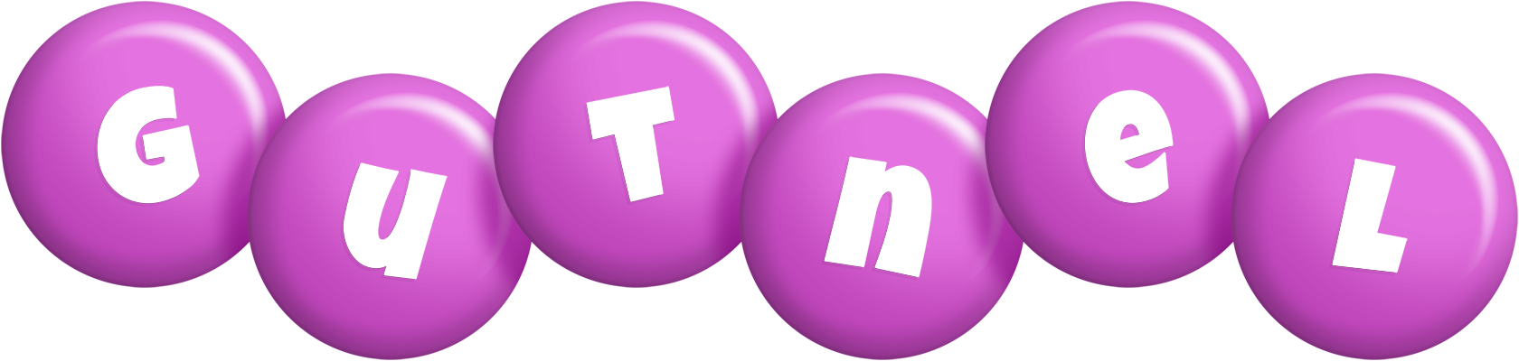 Gutnel candy-purple logo