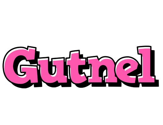 Gutnel girlish logo