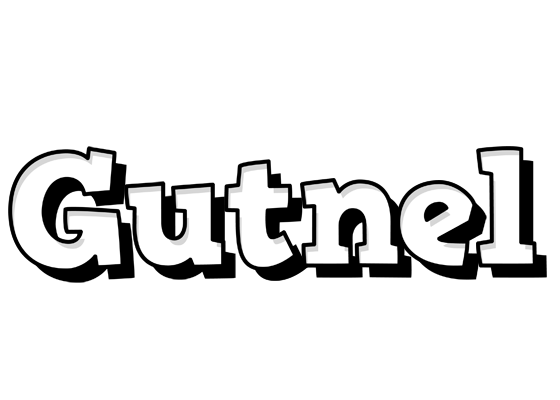 Gutnel snowing logo