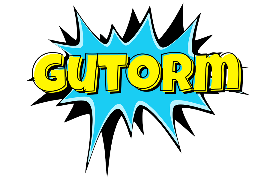 Gutorm amazing logo