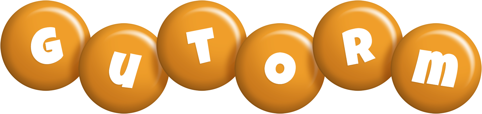 Gutorm candy-orange logo
