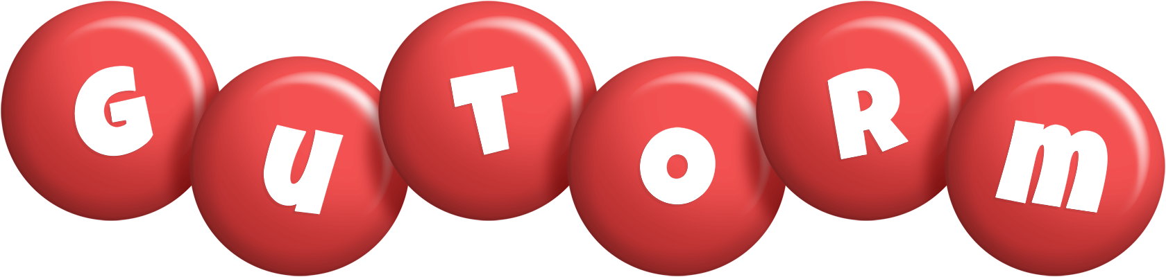 Gutorm candy-red logo
