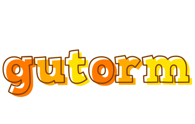 Gutorm desert logo