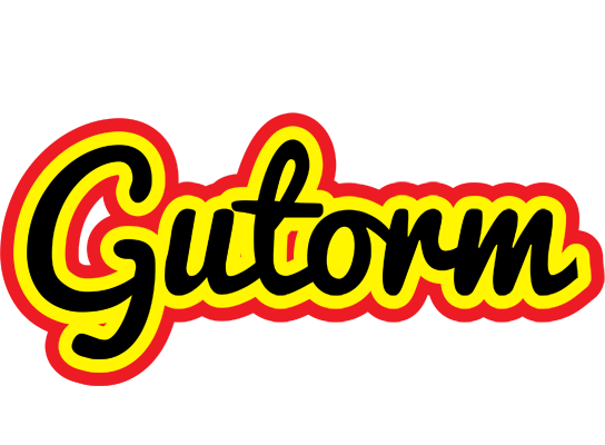 Gutorm flaming logo