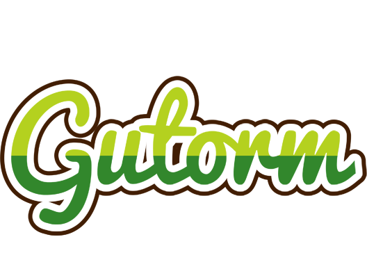 Gutorm golfing logo