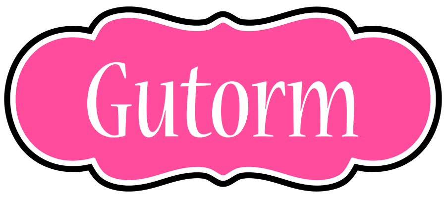 Gutorm invitation logo