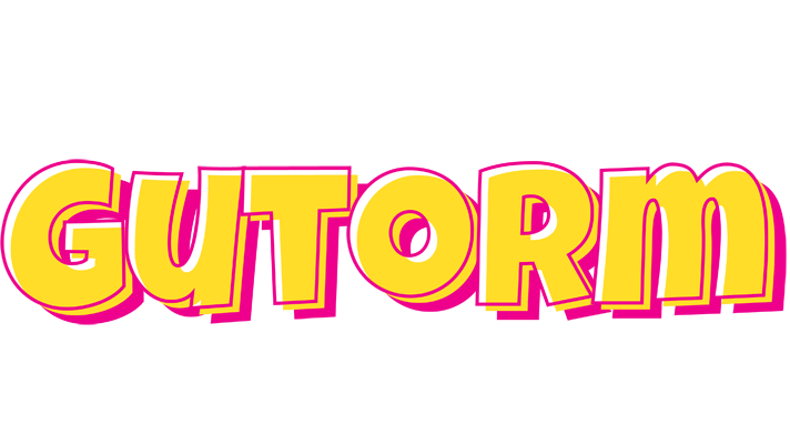 Gutorm kaboom logo