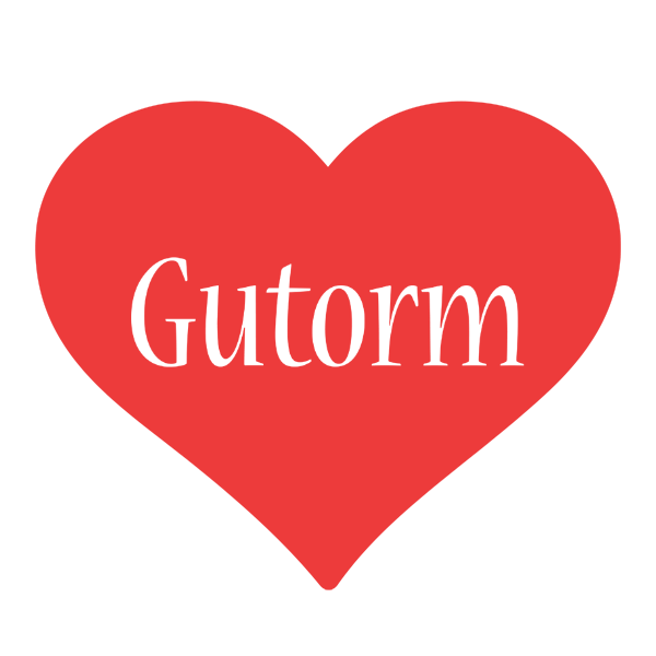 Gutorm love logo