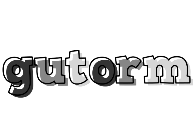 Gutorm night logo