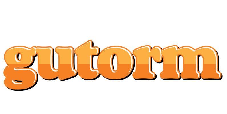 Gutorm orange logo