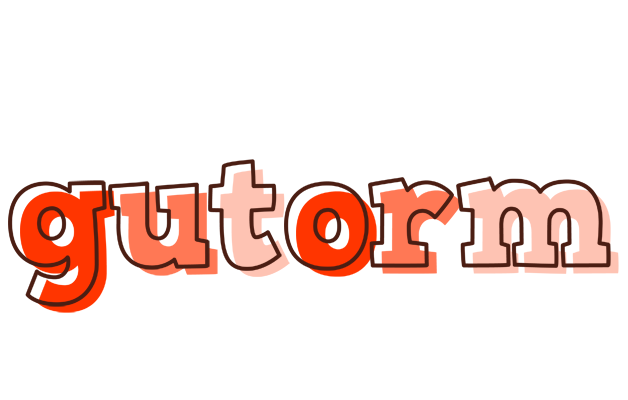 Gutorm paint logo