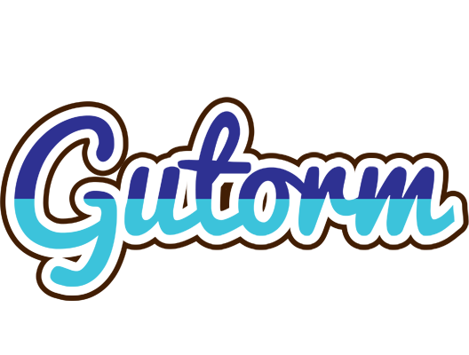 Gutorm raining logo