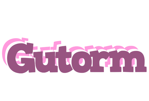 Gutorm relaxing logo