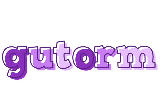 Gutorm sensual logo