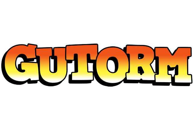 Gutorm sunset logo