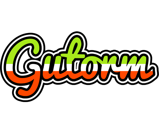 Gutorm superfun logo