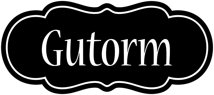 Gutorm welcome logo