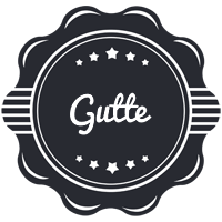 Gutte badge logo