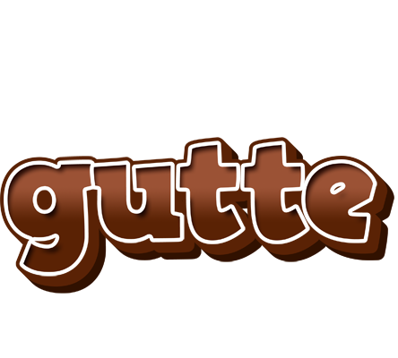 Gutte brownie logo