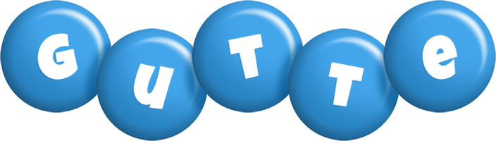 Gutte candy-blue logo