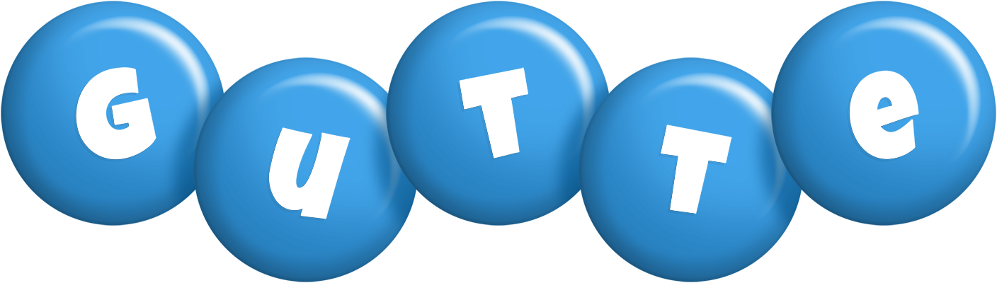 Gutte candy-blue logo