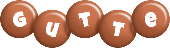 Gutte candy-brown logo