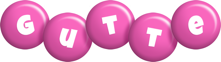 Gutte candy-pink logo