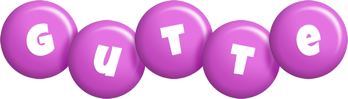 Gutte candy-purple logo