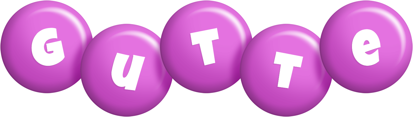 Gutte candy-purple logo
