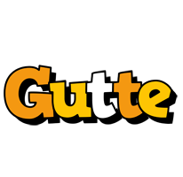 Gutte cartoon logo