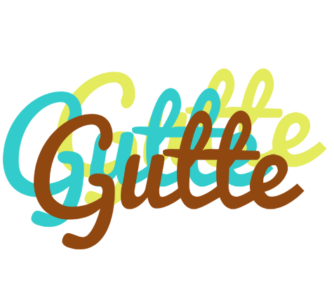 Gutte cupcake logo