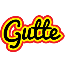 Gutte flaming logo