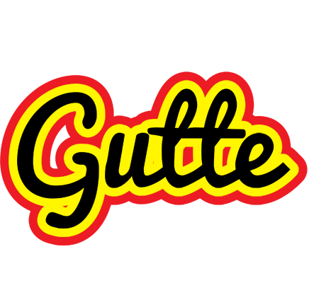 Gutte flaming logo