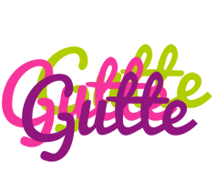 Gutte flowers logo