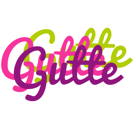 Gutte flowers logo