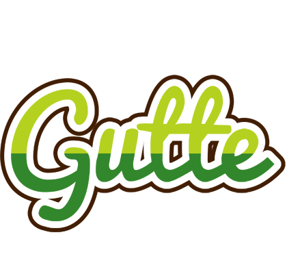 Gutte golfing logo