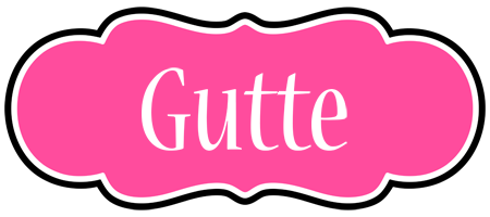 Gutte invitation logo
