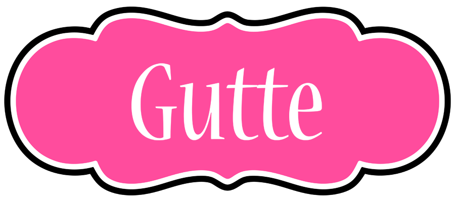 Gutte invitation logo