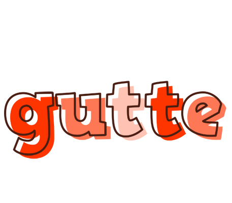 Gutte paint logo
