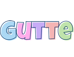 Gutte pastel logo
