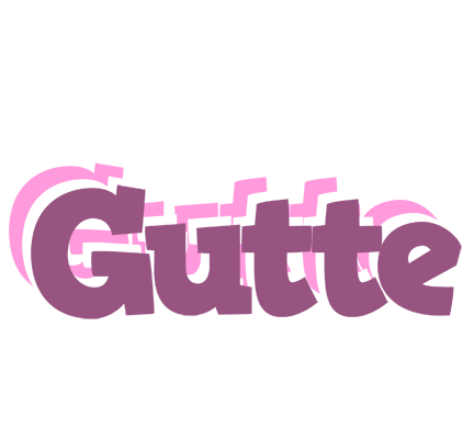 Gutte relaxing logo
