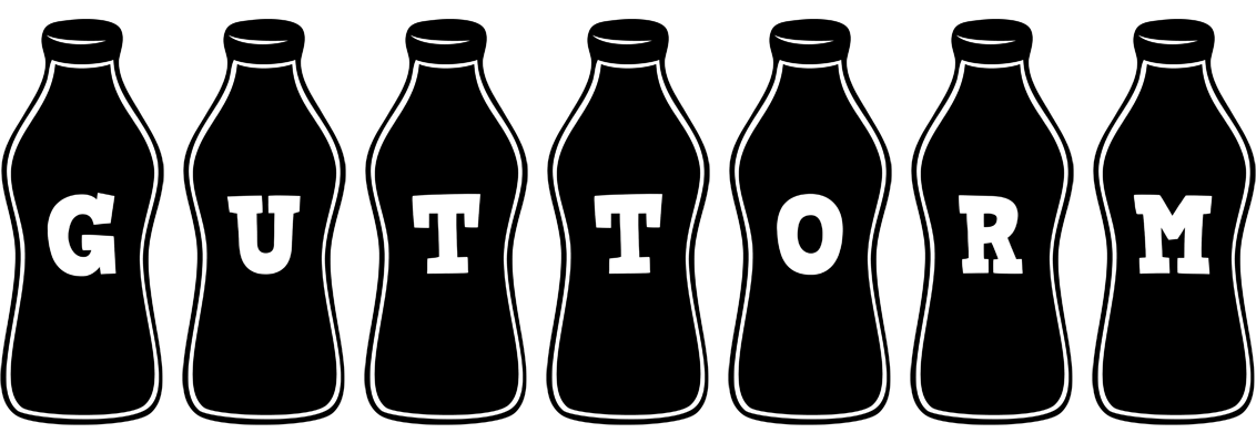 Guttorm bottle logo