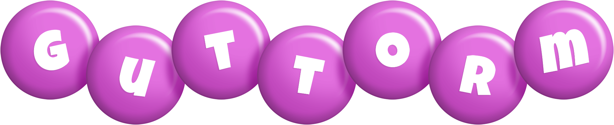 Guttorm candy-purple logo