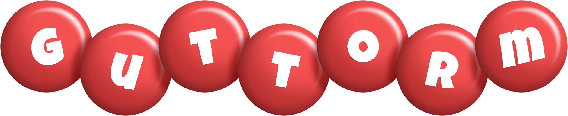 Guttorm candy-red logo