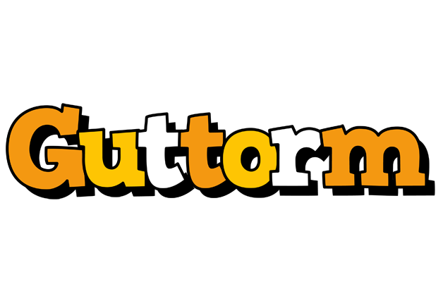Guttorm cartoon logo
