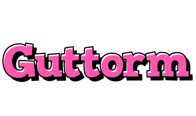 Guttorm girlish logo