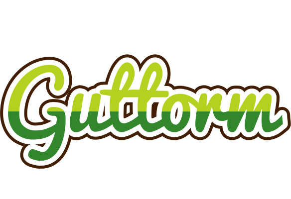 Guttorm golfing logo