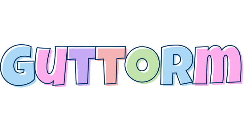 Guttorm pastel logo