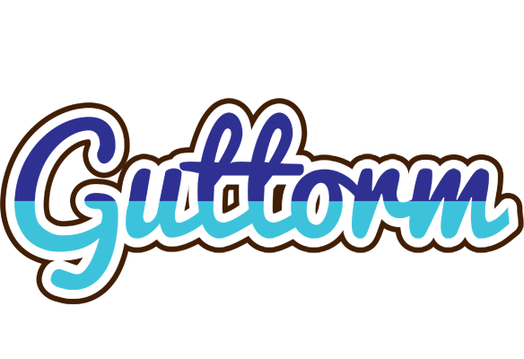 Guttorm raining logo
