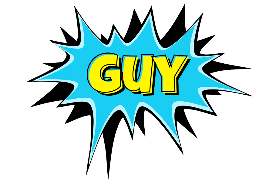 Guy amazing logo